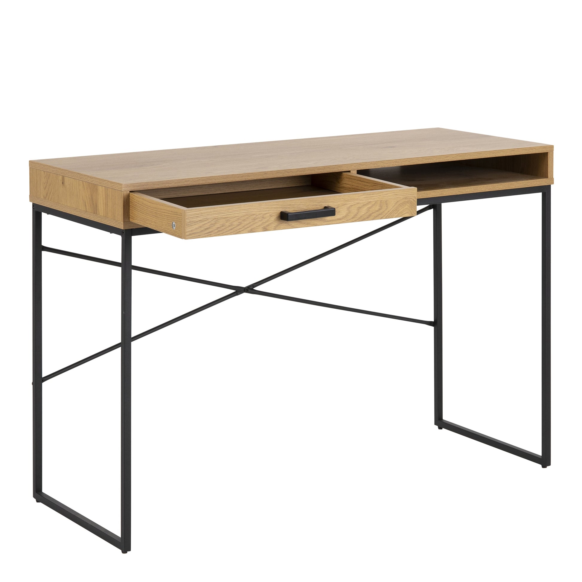 Cote | Furniture Seaford Desk, 1 Drawers - Oak Seaford, Dressing Tables & Desks 90A0000089405