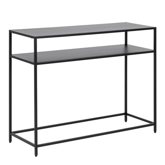 Cote | Furniture Newcastle Console Table, Open Shelf - Black Newcastle, Console Tables 90A0000090616