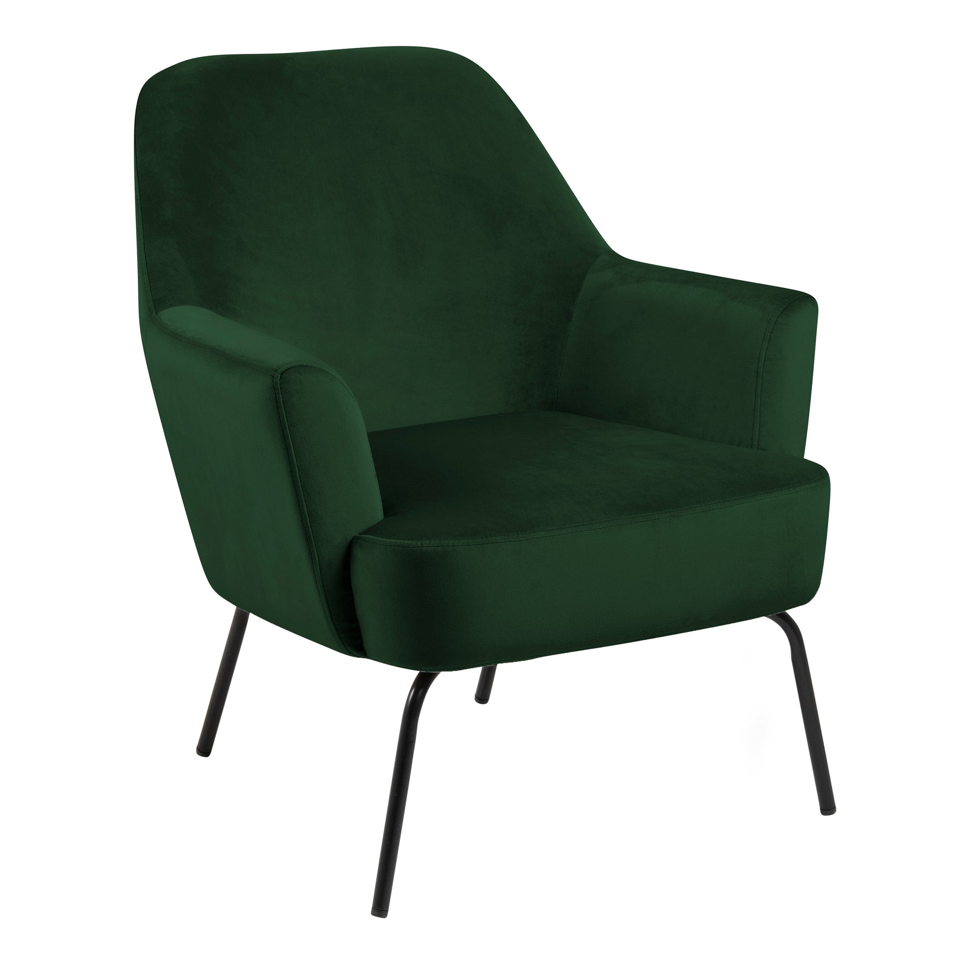 Cote | Furniture Melissa Lounge Chair - Forest Green Melissa, Accent Chairs & Armchairs 90A0000090655