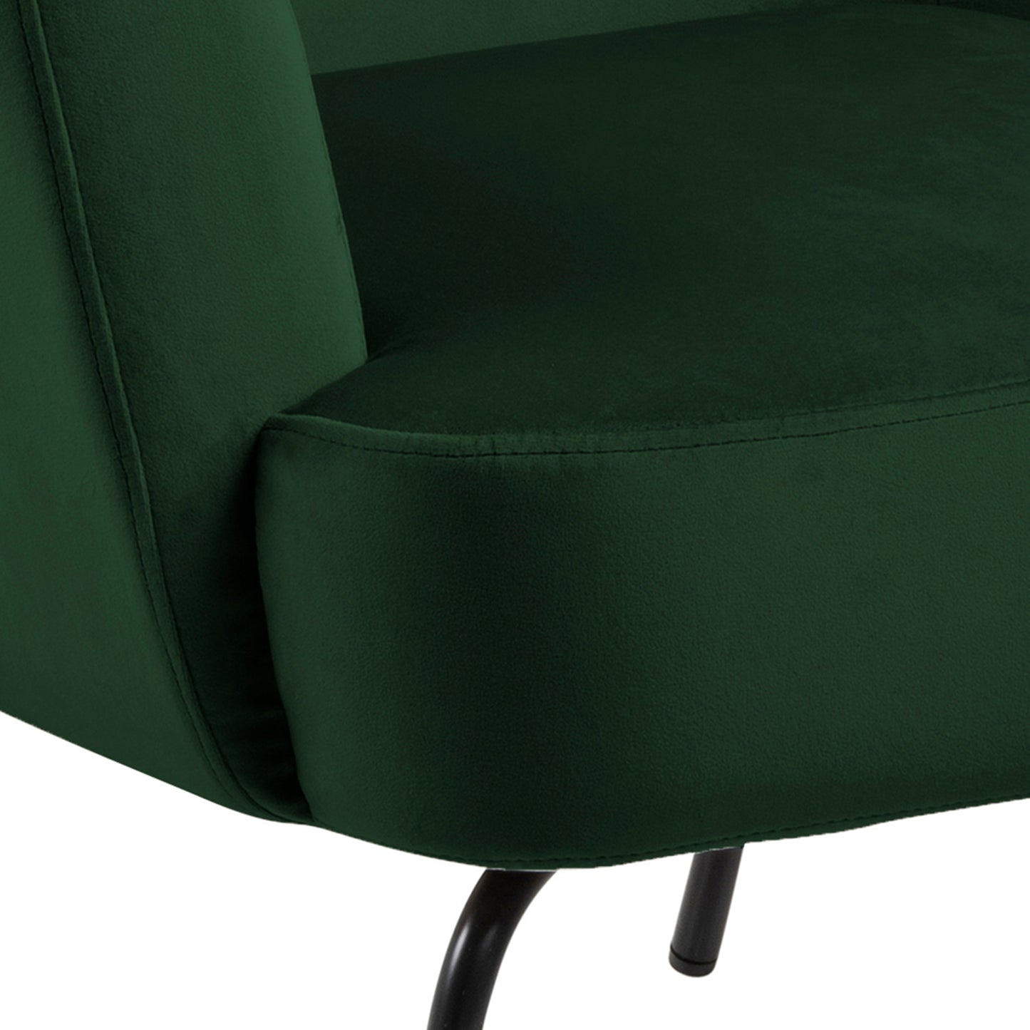 Cote | Furniture Melissa Lounge Chair - Forest Green Melissa, Accent Chairs & Armchairs 90A0000090655