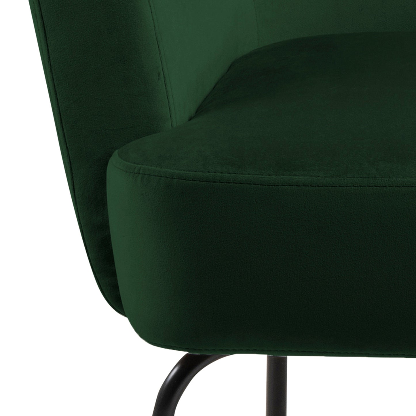 Cote | Furniture Melissa Lounge Chair - Forest Green Melissa, Accent Chairs & Armchairs 90A0000090655