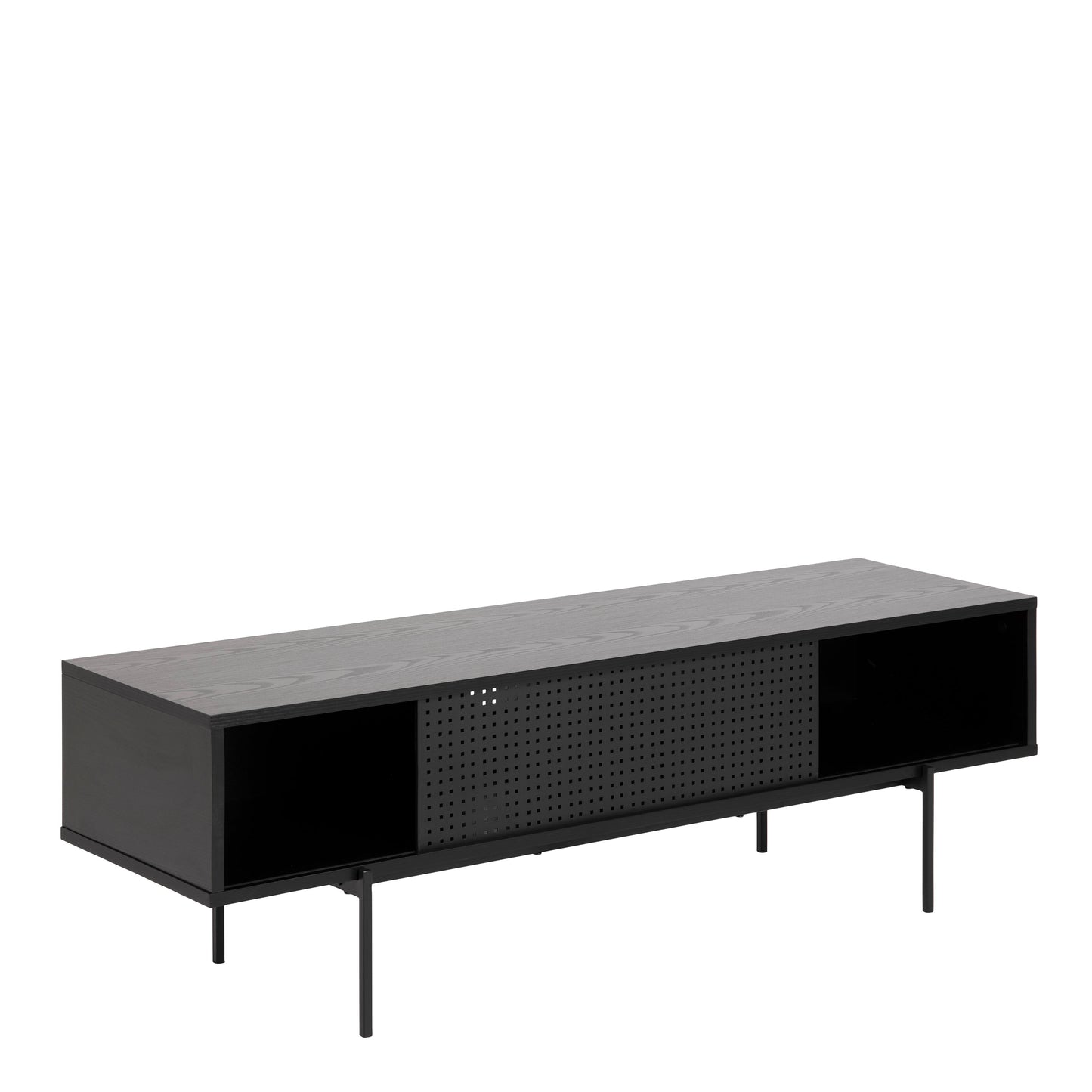 Cote | Furniture Angus TV Unit with 1 Sliding Door - Black Angus, TV Stands 90A0000090711