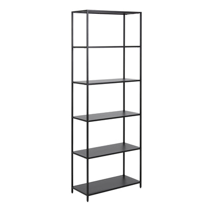 Cote | Furniture Newcastle Bookcase, Tall 5 Shelves - Black Newcastle, Bookcases 90A0000090980