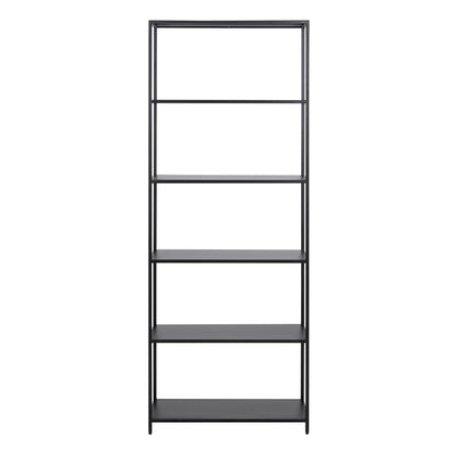 Cote | Furniture Newcastle Bookcase, Tall 5 Shelves - Black Newcastle, Bookcases 90A0000090980