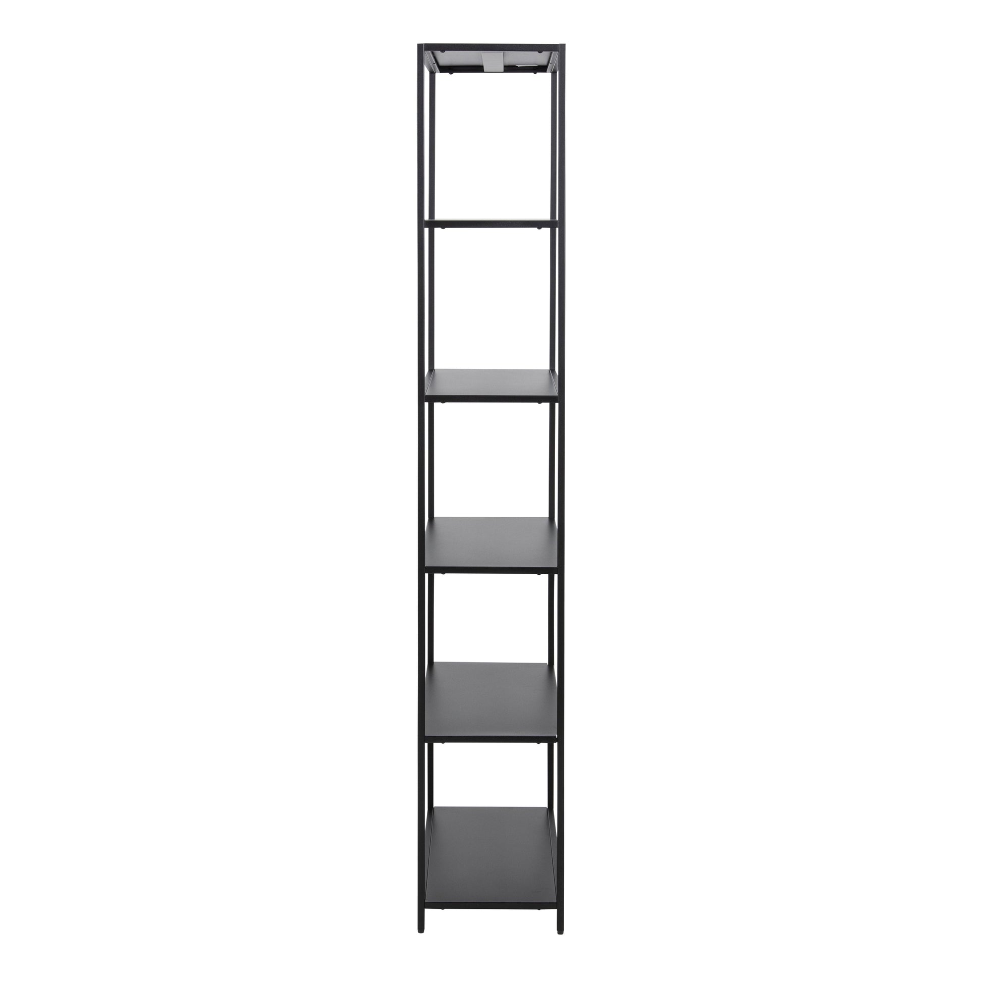 Cote | Furniture Newcastle Bookcase, Tall 5 Shelves - Black Newcastle, Bookcases 90A0000090980