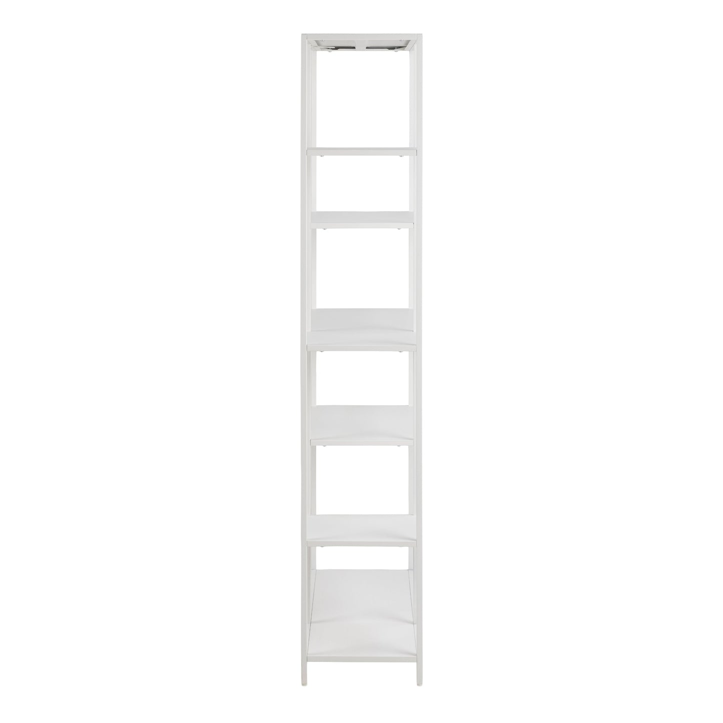 Cote | Furniture Newcastle Bookcase Asymmetrical, 6 Shelves - White Newcastle, Bookcases 90A0000090981