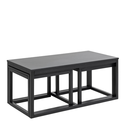 Cote | Furniture Cornus Coffee Table Square -Black (Set of 3) Cornus, Coffee Tables 90A0000091850