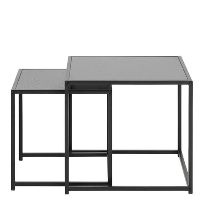 Cote | Furniture Seaford Nest of Tables - Ash Black Seaford, Nest of Tables 90A0000091851