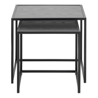 Cote | Furniture Seaford Nest of Tables - Ash Black Seaford, Nest of Tables 90A0000091851