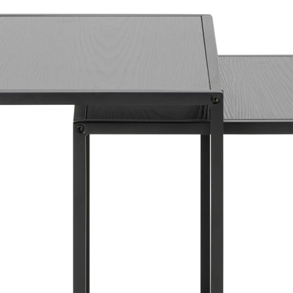 Cote | Furniture Seaford Nest of Tables - Ash Black Seaford, Nest of Tables 90A0000091851