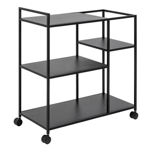 Cote | Furniture Newcastle Serving Trolley / Bar Trolley - Black Newcastle, Display Cabinets 90A0000092518