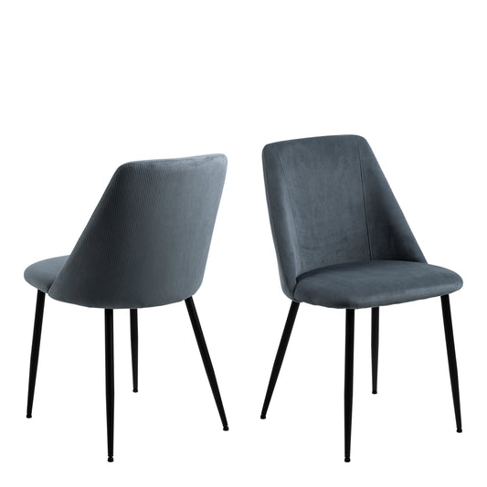 Cote | Furniture Ines Dining Chairs - Grey (Set of 4) Ines, Dining Chairs 90A0000092609