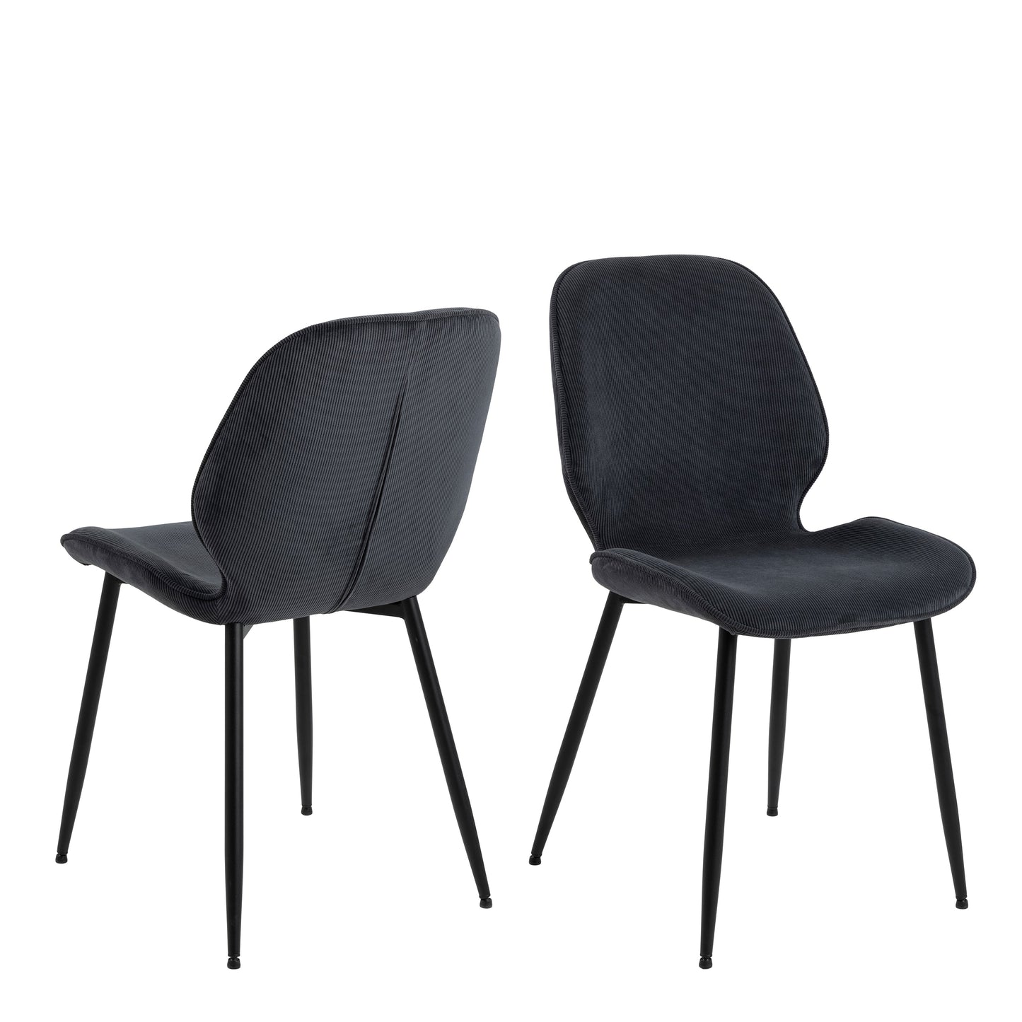 Cote | Furniture Femke Dining Chairs - Anthracite (Set of 4) Femke, Dining Chairs 90A0000092611