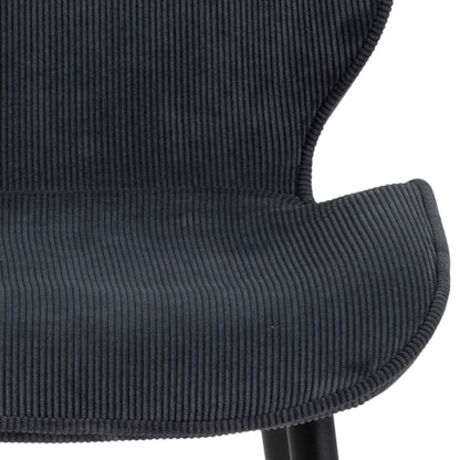 Cote | Furniture Femke Dining Chairs - Anthracite (Set of 4) Femke, Dining Chairs 90A0000092611