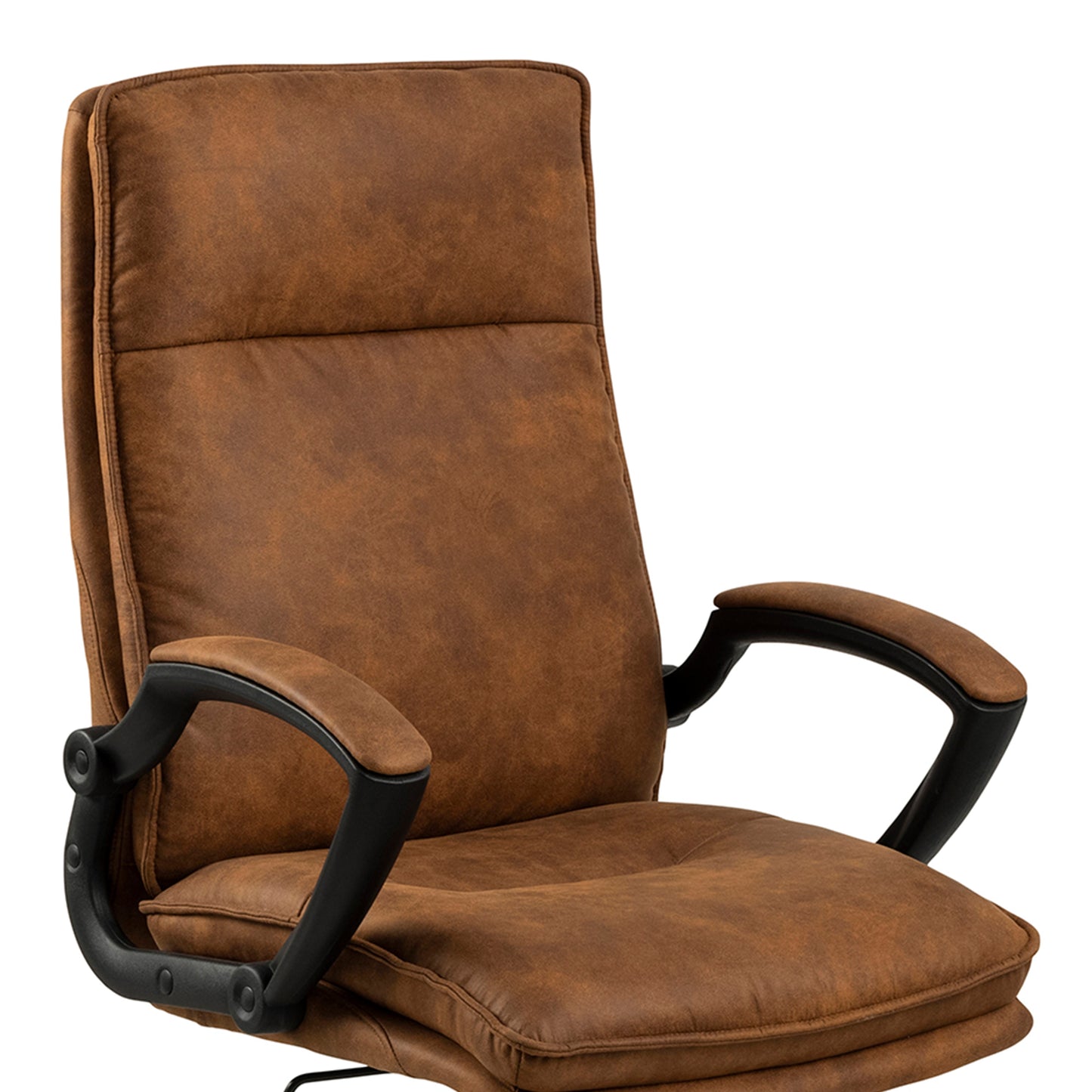 Cote | Furniture Brad Swivel Office/Desk Chair with Armrest - Brown Brad, Office Chairs 90A0000093563