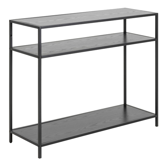 Cote | Furniture Seaford Console Table, 2 Shelves - Black Seaford, Console Tables 90A0000093702