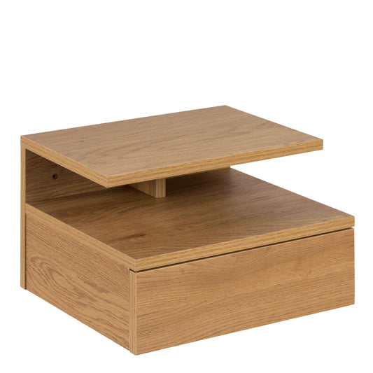 Cote | Furniture Ashlan Bedside Table 1 Drawer - Oak Ashlan, Bedside Tables 90A0000093759