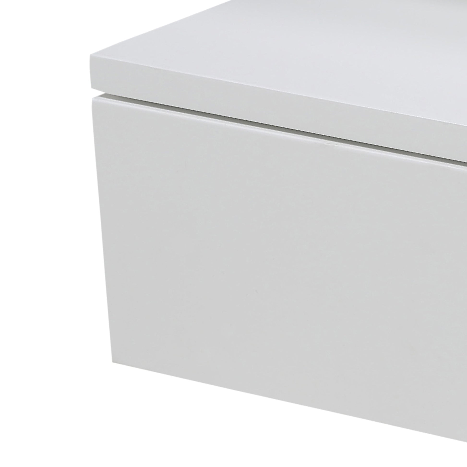 Cote | Furniture Ashlan Bedside Table 1 Drawer - White Ashlan, Bedside Tables 90A0000093761