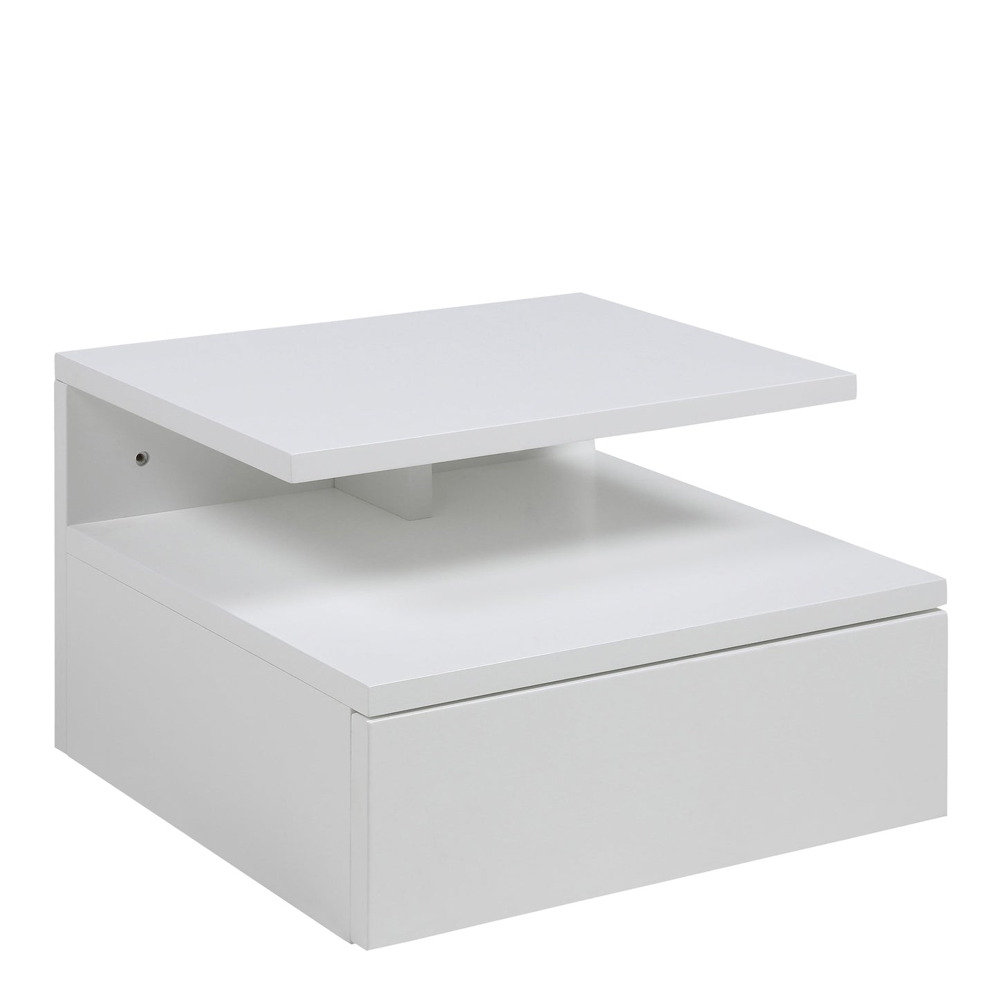 Cote | Furniture Ashlan Bedside Table 1 Drawer - White Ashlan, Bedside Tables 90A0000093761