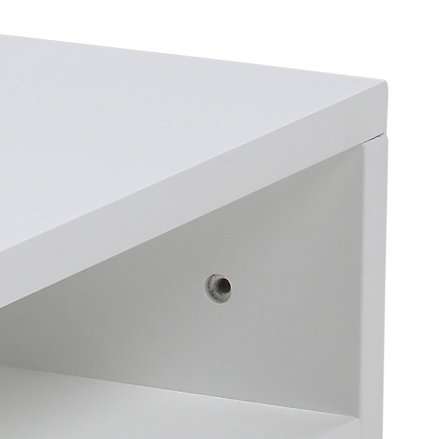 Cote | Furniture Ashlan Bedside Table 1 Drawer - White Ashlan, Bedside Tables 90A0000093761