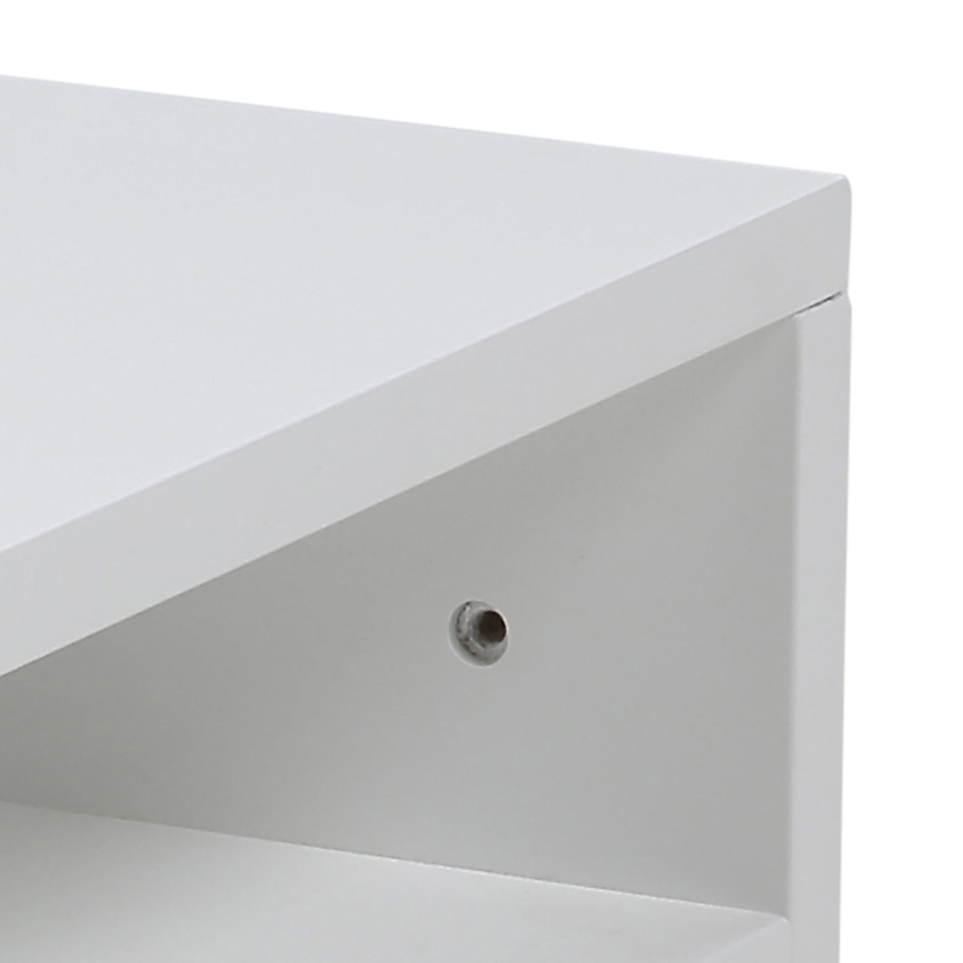 Cote | Furniture Ashlan Bedside Table 1 Drawer - White Ashlan, Bedside Tables 90A0000093761