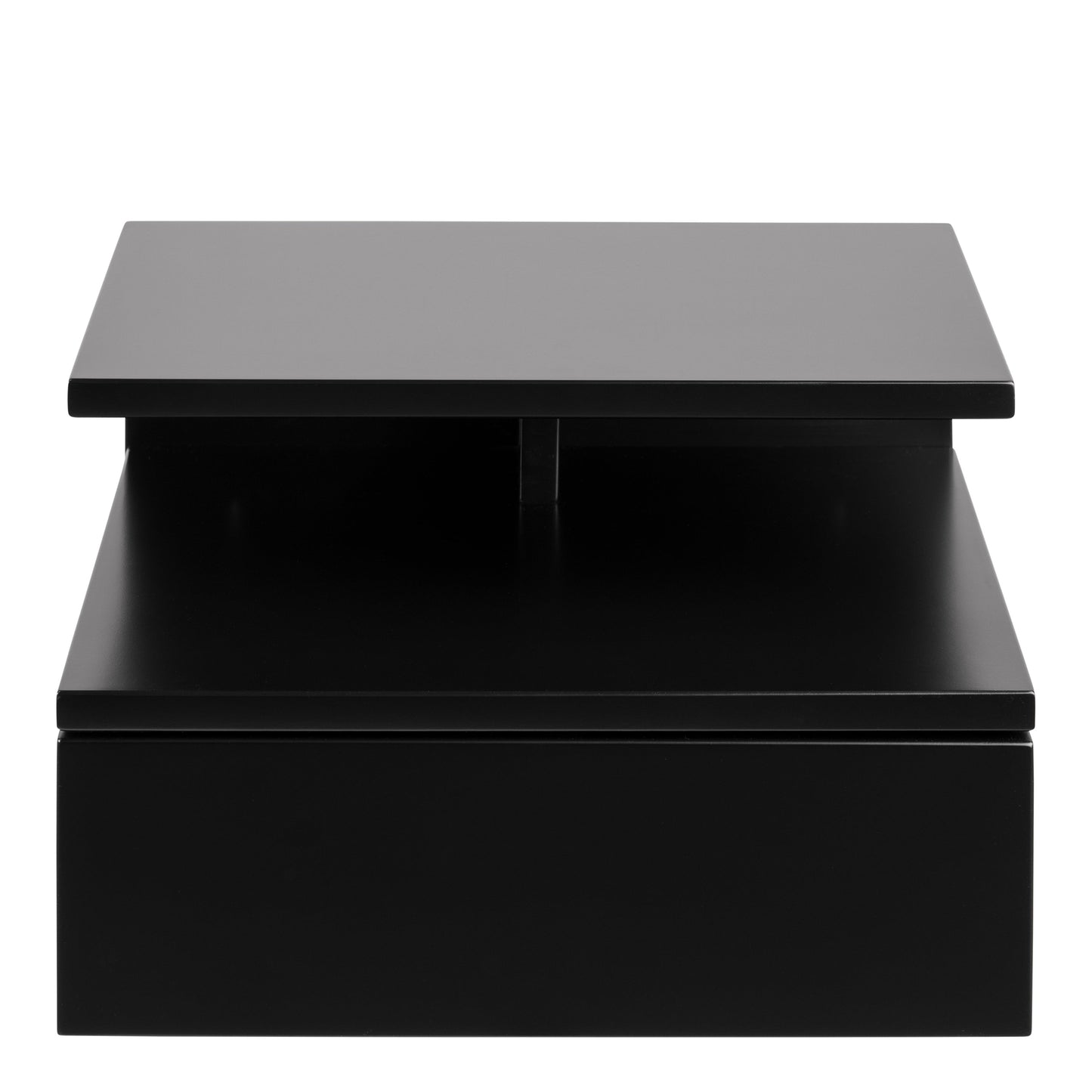 Cote | Furniture Ashlan Bedside Table 1 Drawer - Black Ashlan, Bedside Tables 90A0000093762