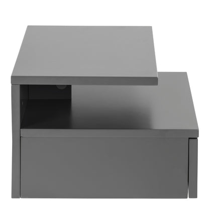 Cote | Furniture Ashlan Bedside Table 1 Drawer - Grey Ashlan, Bedside Tables 90A0000093763