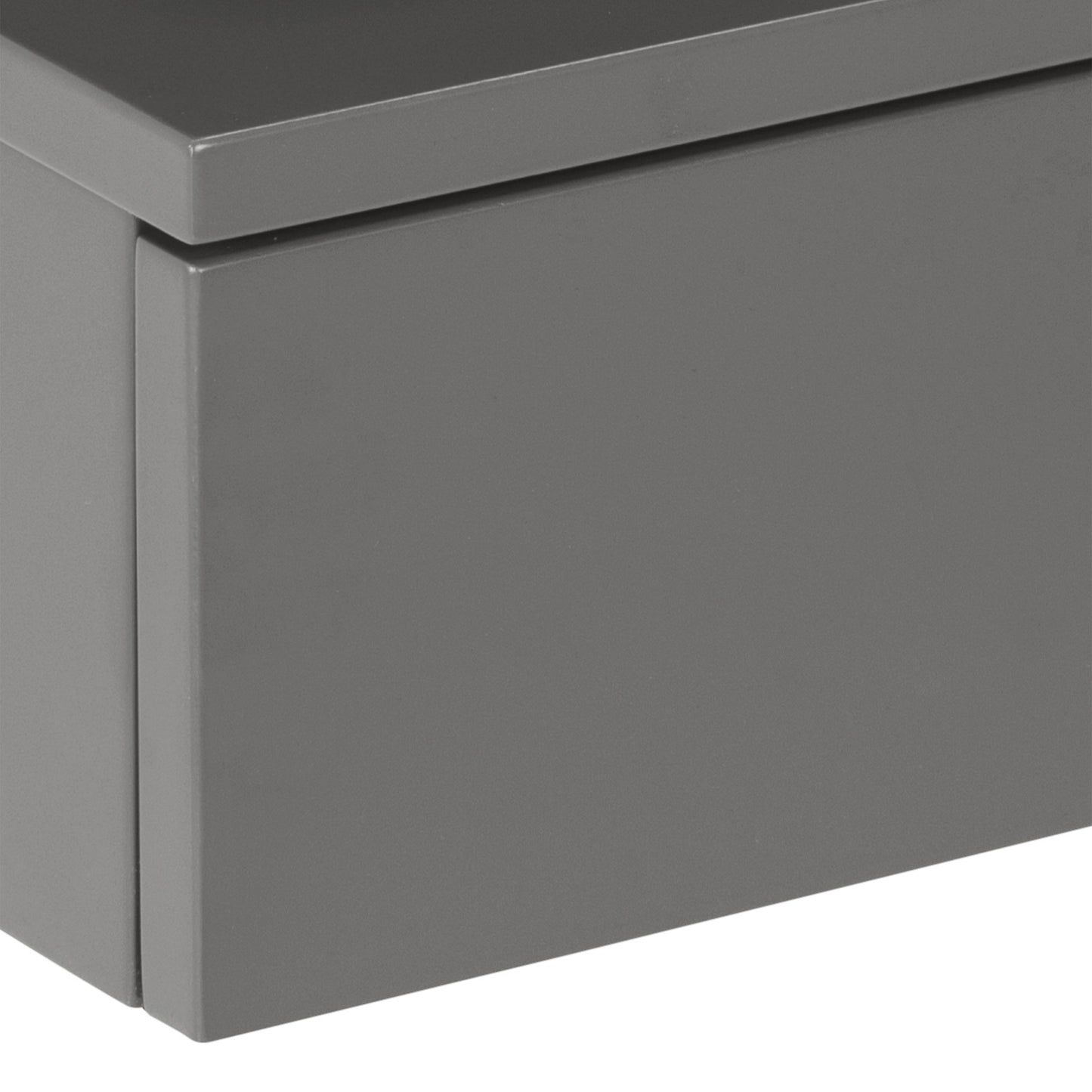 Cote | Furniture Ashlan Bedside Table 1 Drawer - Grey Ashlan, Bedside Tables 90A0000093763