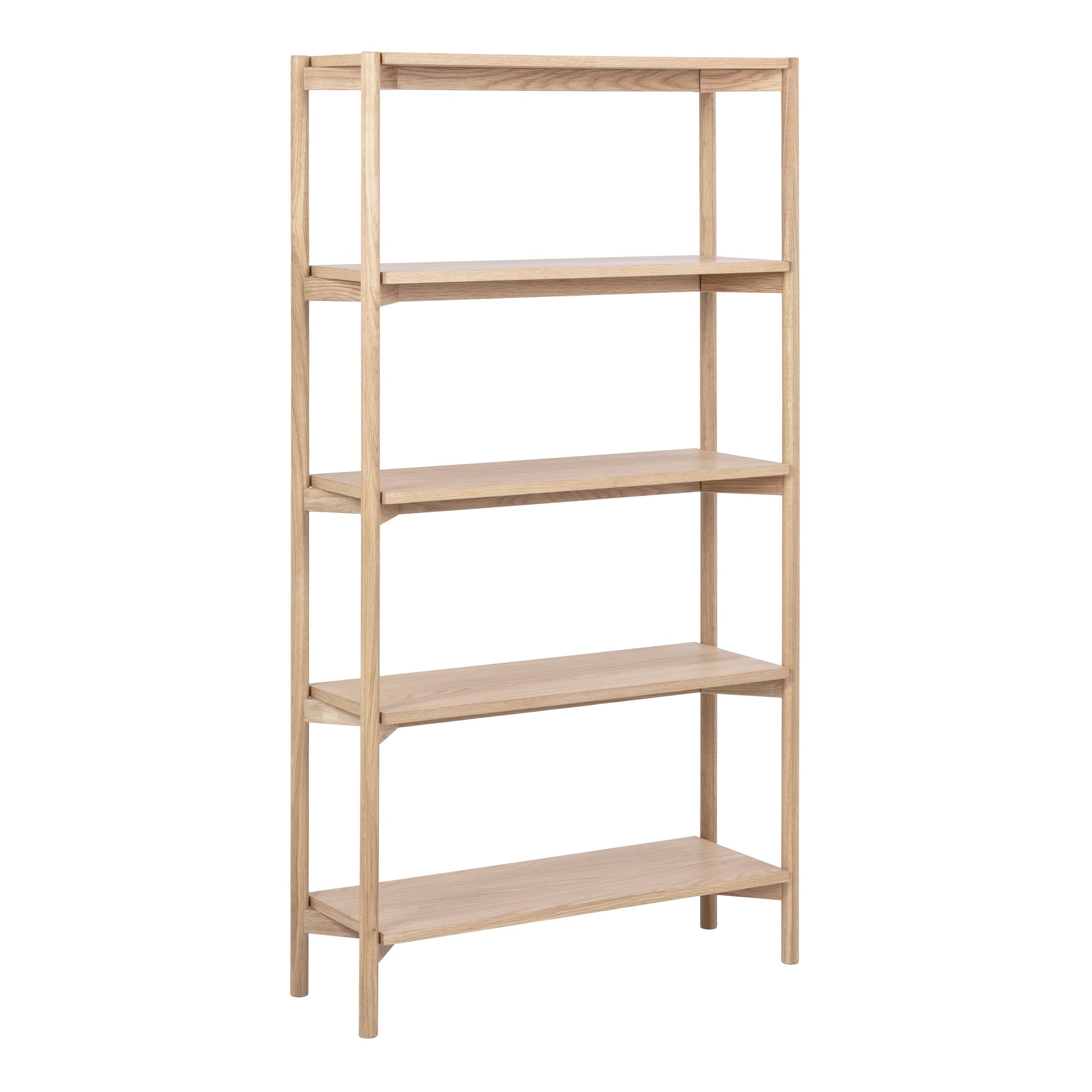 Cote | Furniture Braidwood Bookcase, Tall with 4 Shelves - White Braidwood, Bookcases 90A0000095370