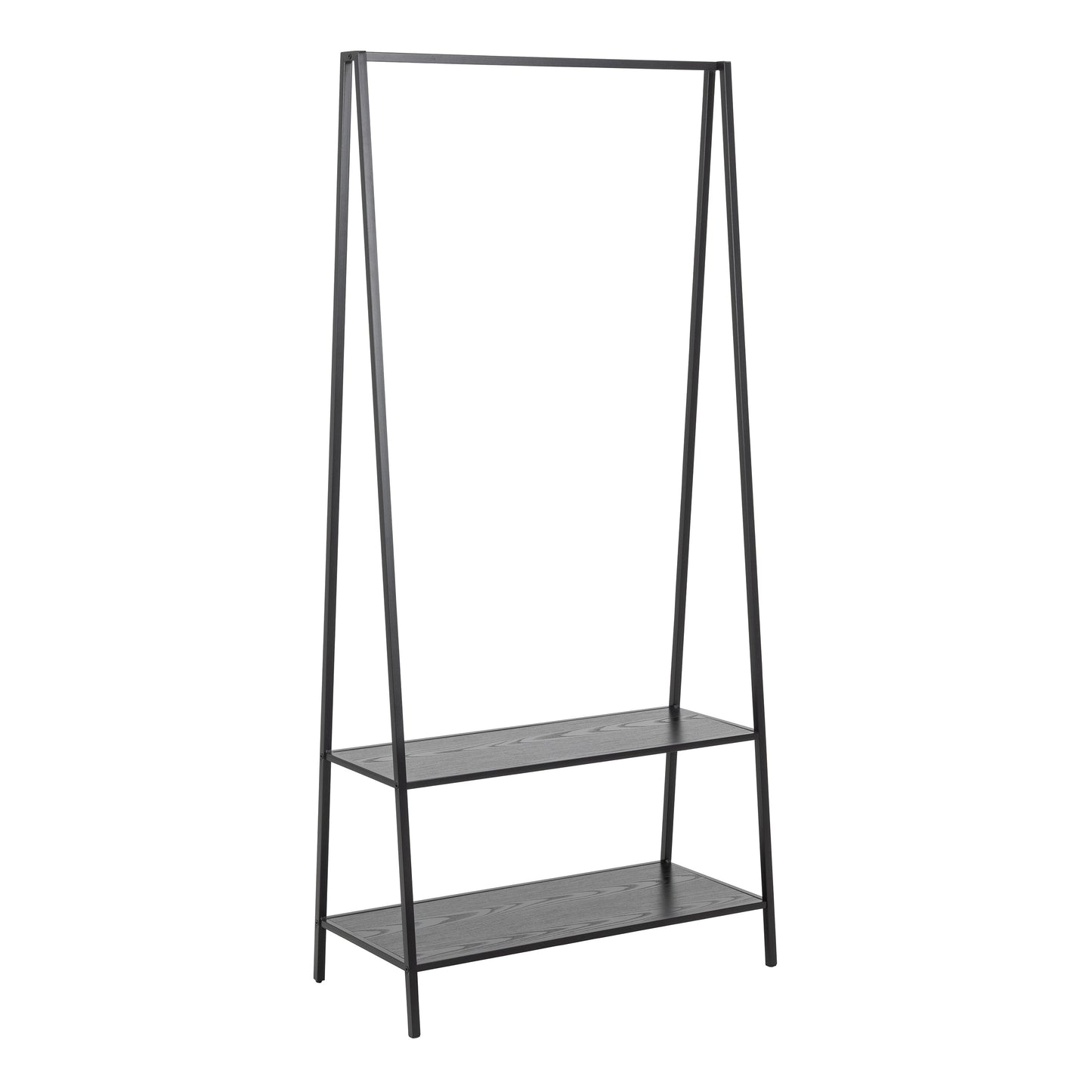 Cote | Furniture Seaford Clothes Rack, 2 Shelves -  Black Seaford, Coat Stands & Racks 90A0000095661