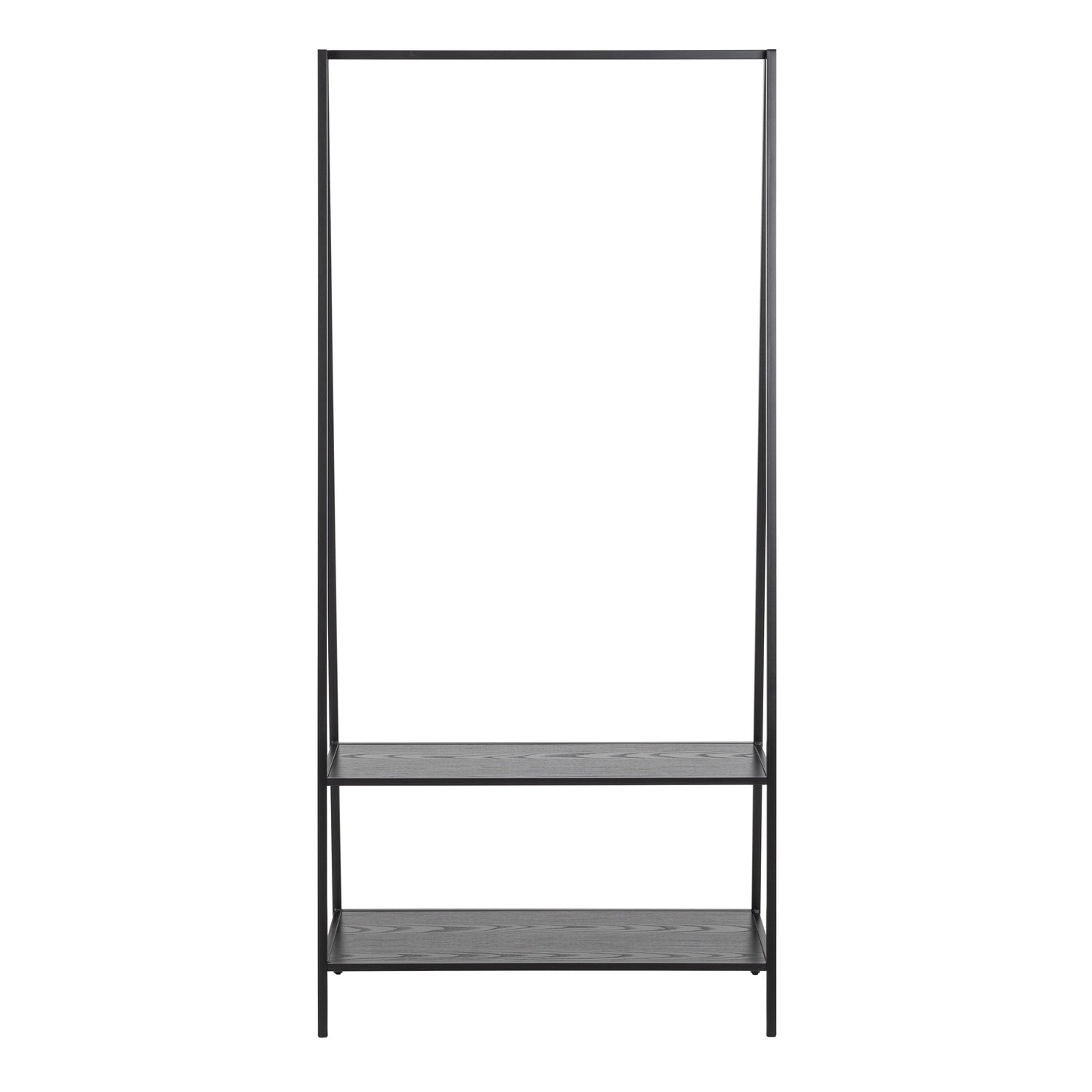 Cote | Furniture Seaford Clothes Rack, 2 Shelves -  Black Seaford, Coat Stands & Racks 90A0000095661