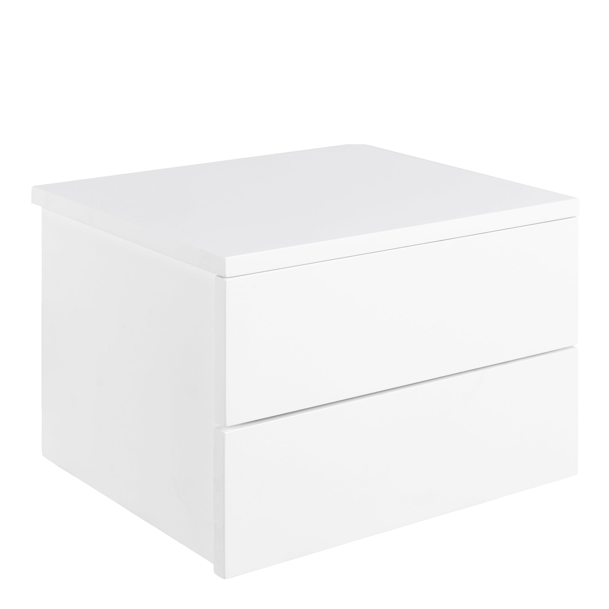 Cote | Furniture Avignon Bedside Table with 2 Drawer - White Avignon, Bedside Tables 90A0000095760