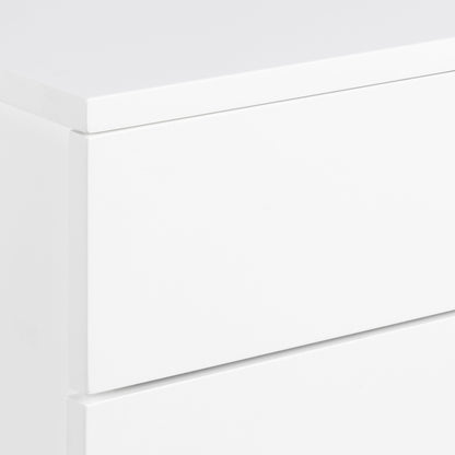 Cote | Furniture Avignon Bedside Table with 2 Drawer - White Avignon, Bedside Tables 90A0000095760