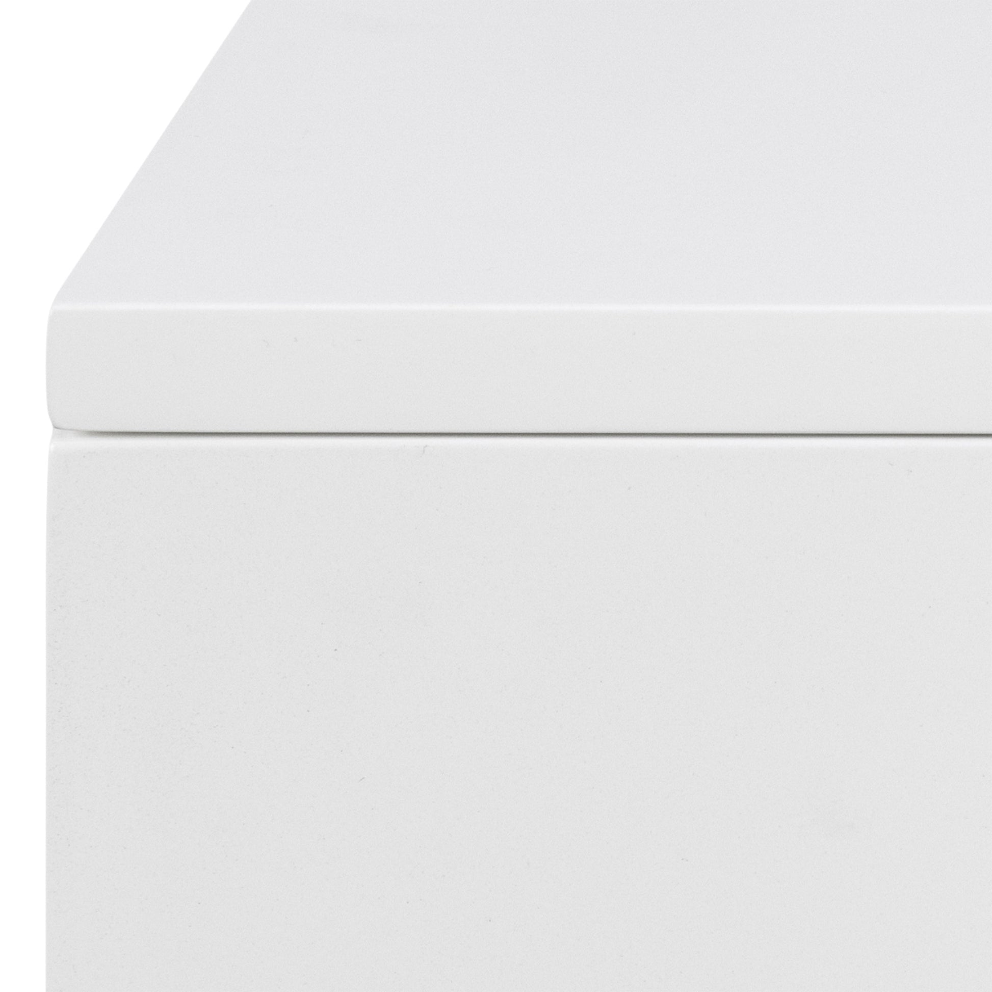 Cote | Furniture Avignon Bedside Table with 2 Drawer - White Avignon, Bedside Tables 90A0000095760