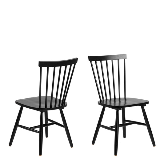 Cote | Furniture Riano Dining Chairs - Black (Set of 2) Riano, Dining Chairs 90A0000095791