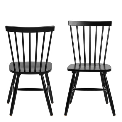 Cote | Furniture Riano Dining Chairs - Black (Set of 2) Riano, Dining Chairs 90A0000095791