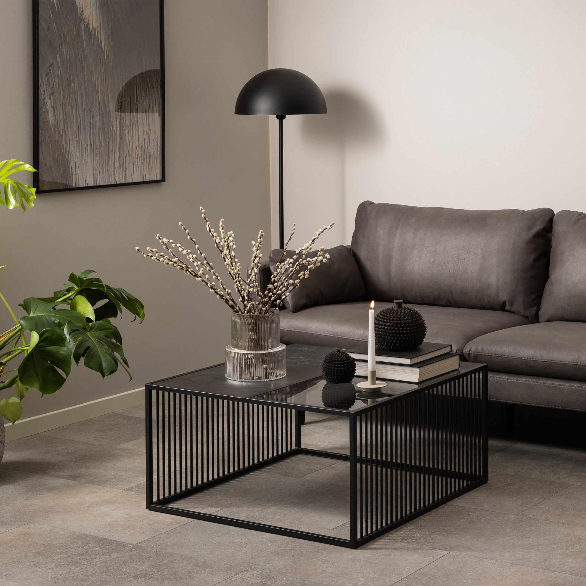 Cote | Furniture Strington Coffee Table, Square - Black Strington, Coffee Tables 90A0000096000