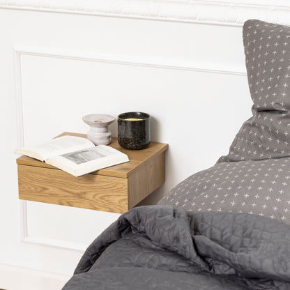 Cote | Furniture Avignon Square Bedside Table with 1 Drawer - Oak Avignon, Bedside Tables 90A0000096040