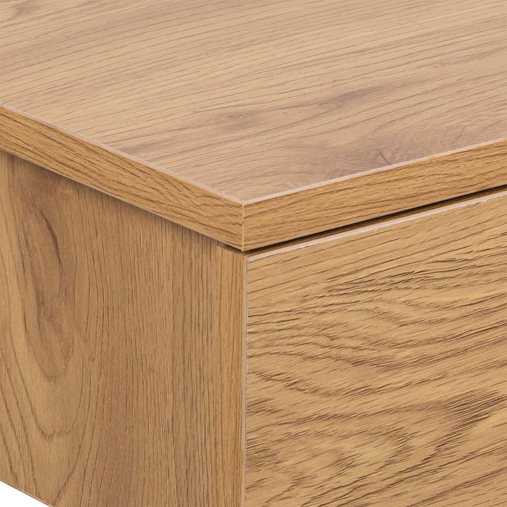 Cote | Furniture Avignon Square Bedside Table with 1 Drawer - Oak Avignon, Bedside Tables 90A0000096040