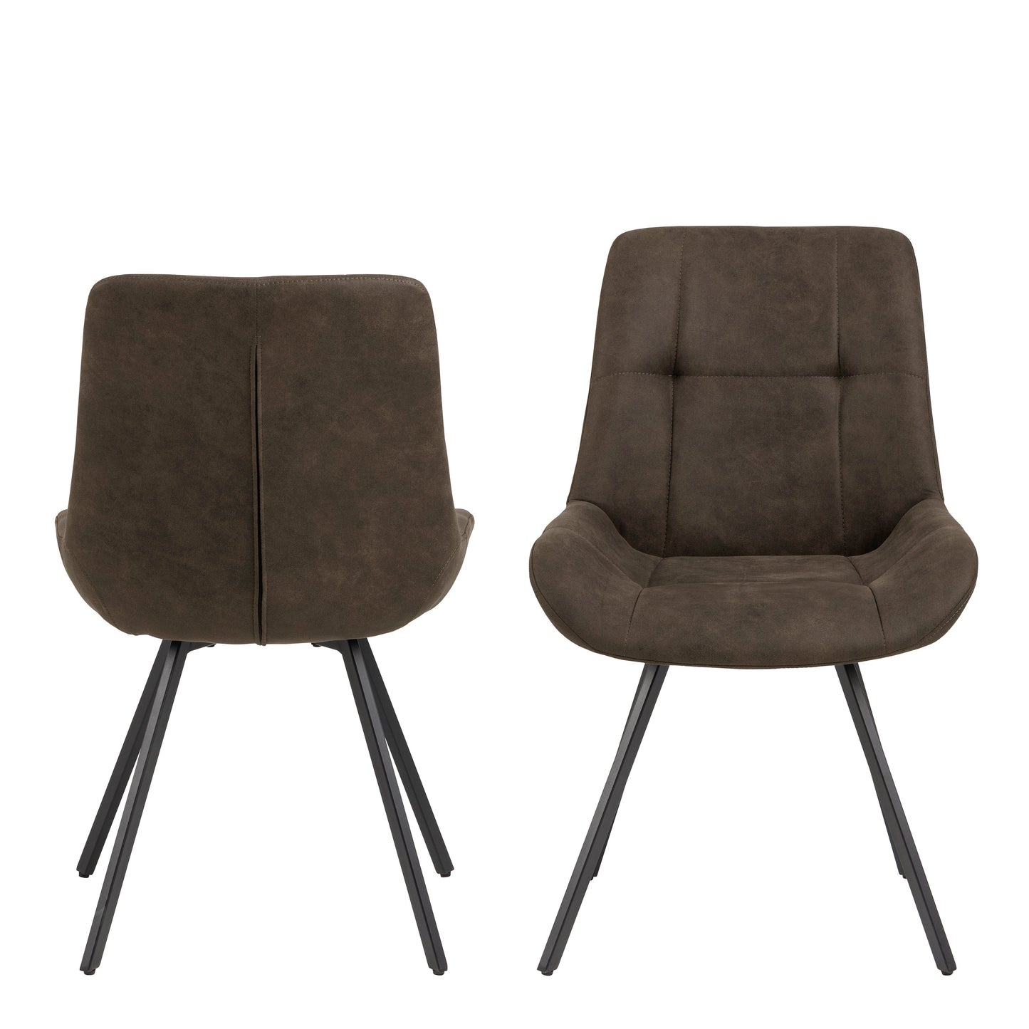 Cote | Furniture Waylor Dining Chairs - Anthracite (Set of 2) Waylor, Dining Chairs 90A0000096120