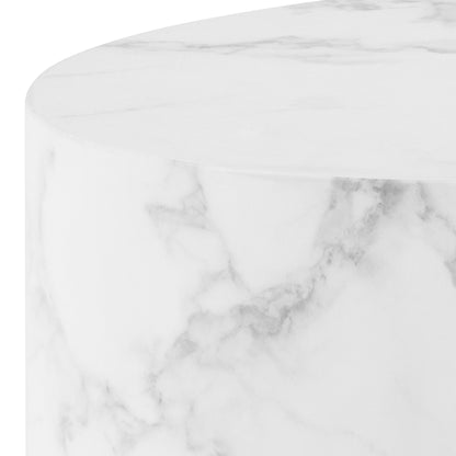 Cote | Furniture Mice Coffee Table Oval - White Marble Effect (Set of 2) Mice, Coffee Tables 90A0000096283