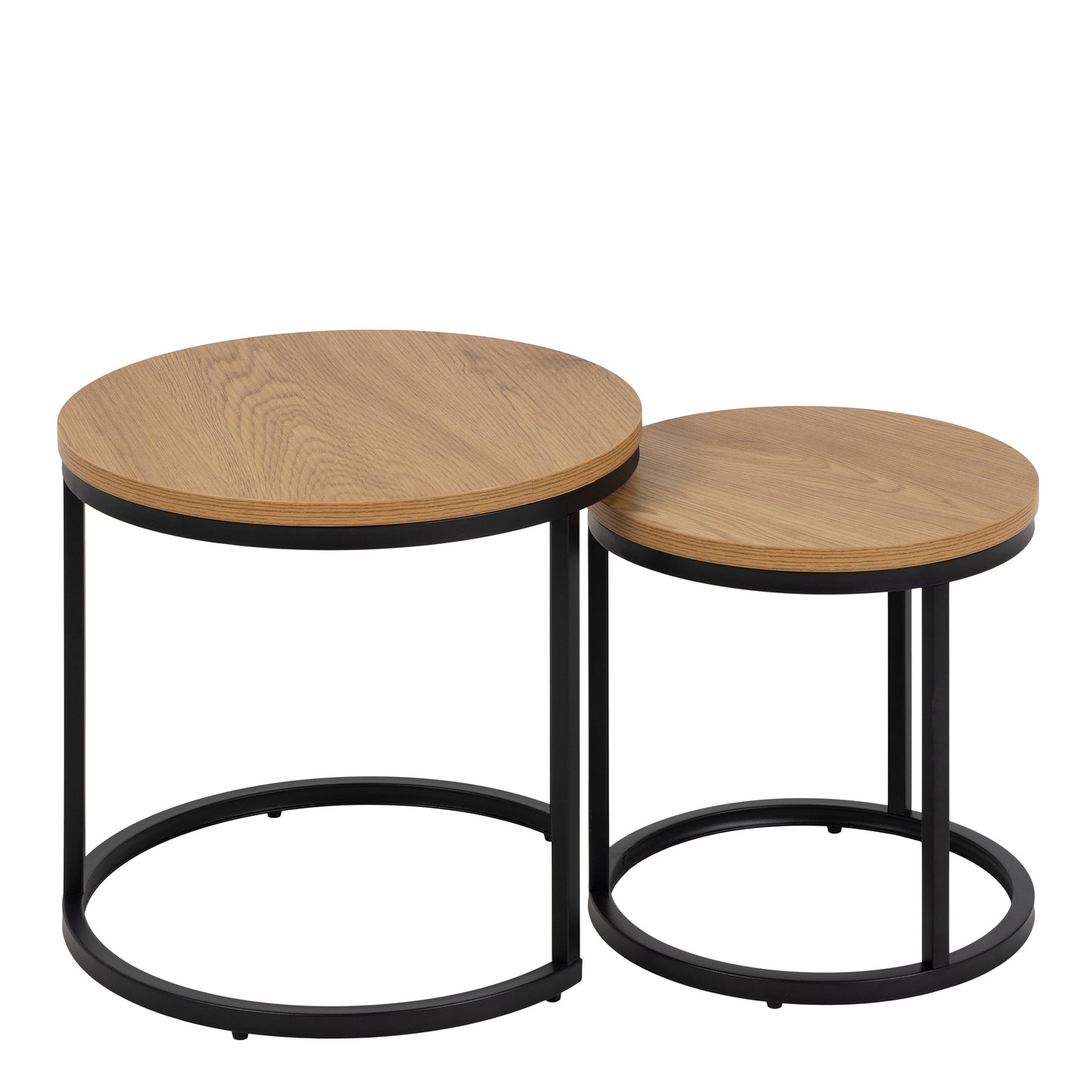 Cote | Furniture Spiro Nest of Tables, Round - Oak Spiro, Nest of Tables 90A0000096285