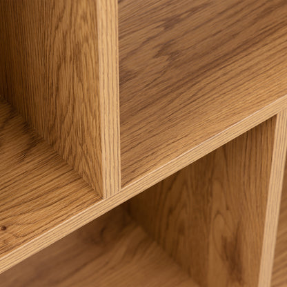 Cote | Furniture Swindon Bookcase, 4 Shelves - Oak Swindon, Bookcases 90A0000097588