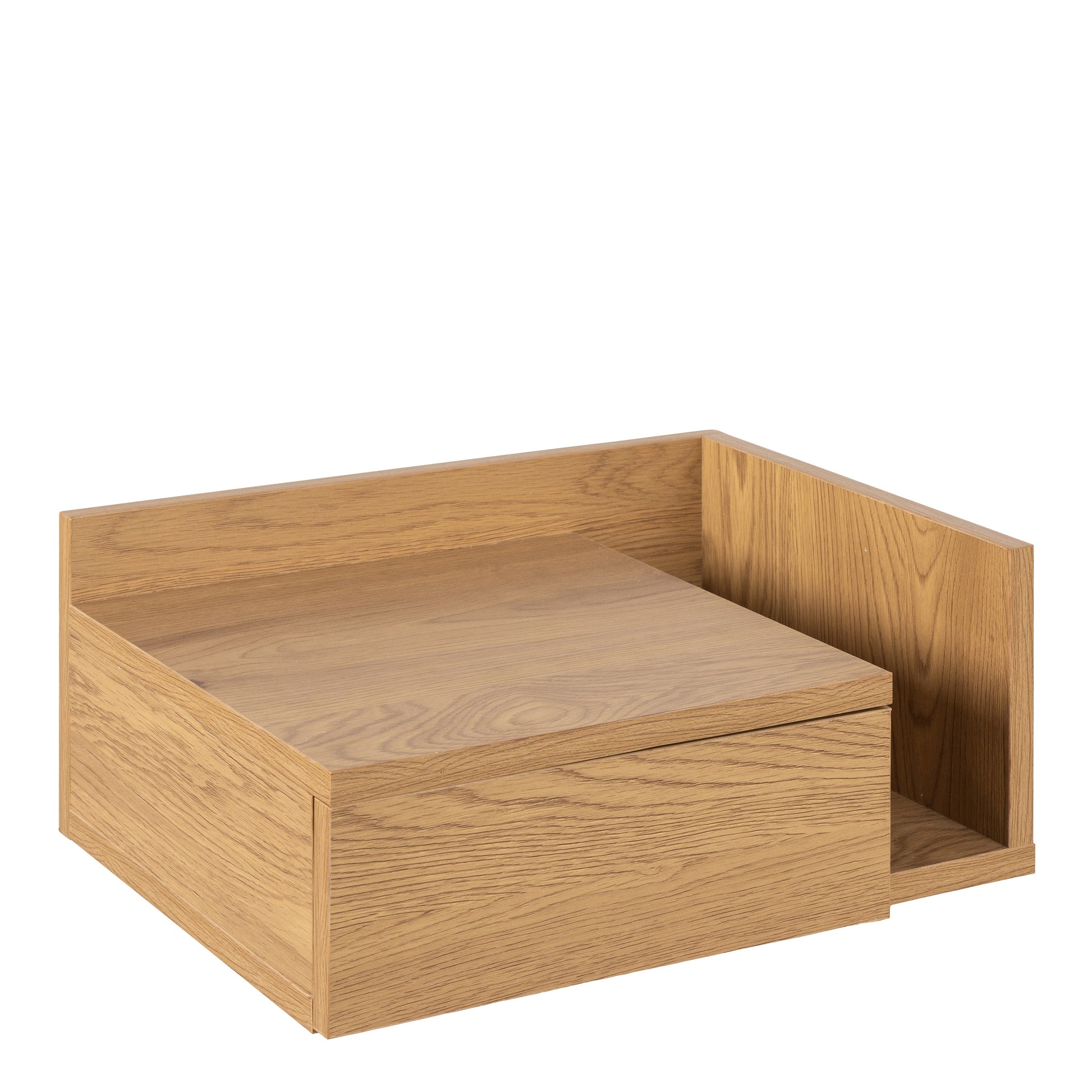 Cote | Furniture Ashlan Sqaure Bedside Table 1 Drawer - Oak Ashlan, Bedside Tables 90A0000097672