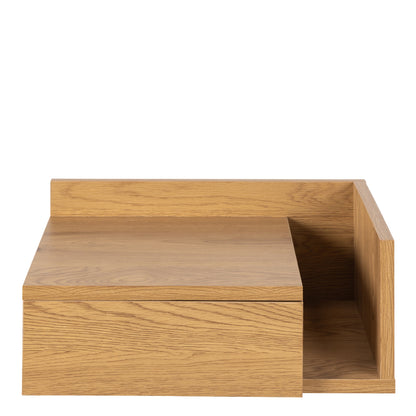 Cote | Furniture Ashlan Sqaure Bedside Table 1 Drawer - Oak Ashlan, Bedside Tables 90A0000097672