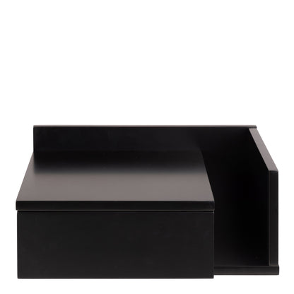 Cote | Furniture Ashlan Bedside Table - Black Ashlan, Bedside Tables 90A0000097673