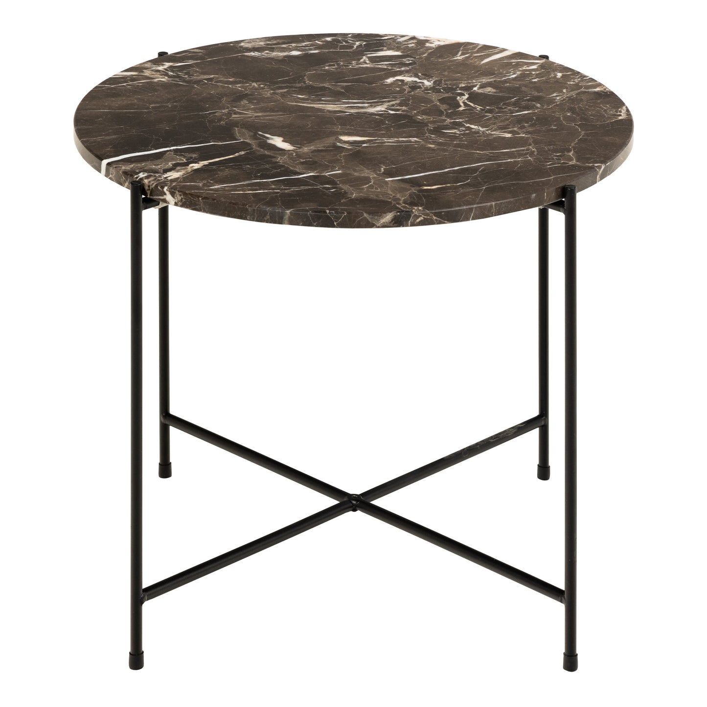 Cote | Furniture Avila Side Table52x40cm - Brown Marble Top  Avila, Side Tables 90A0000097862