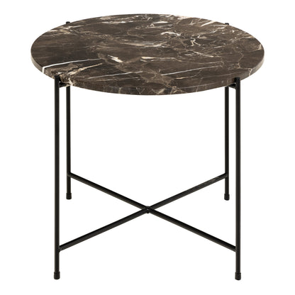 Cote | Furniture Avila Side Table52x40cm - Brown Marble Top  Avila, Side Tables 90A0000097862