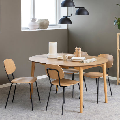 Cote | Furniture Montreux 4 Seater Dining Table, Round - Oak Montreux, Dining Tables 90A0000098601