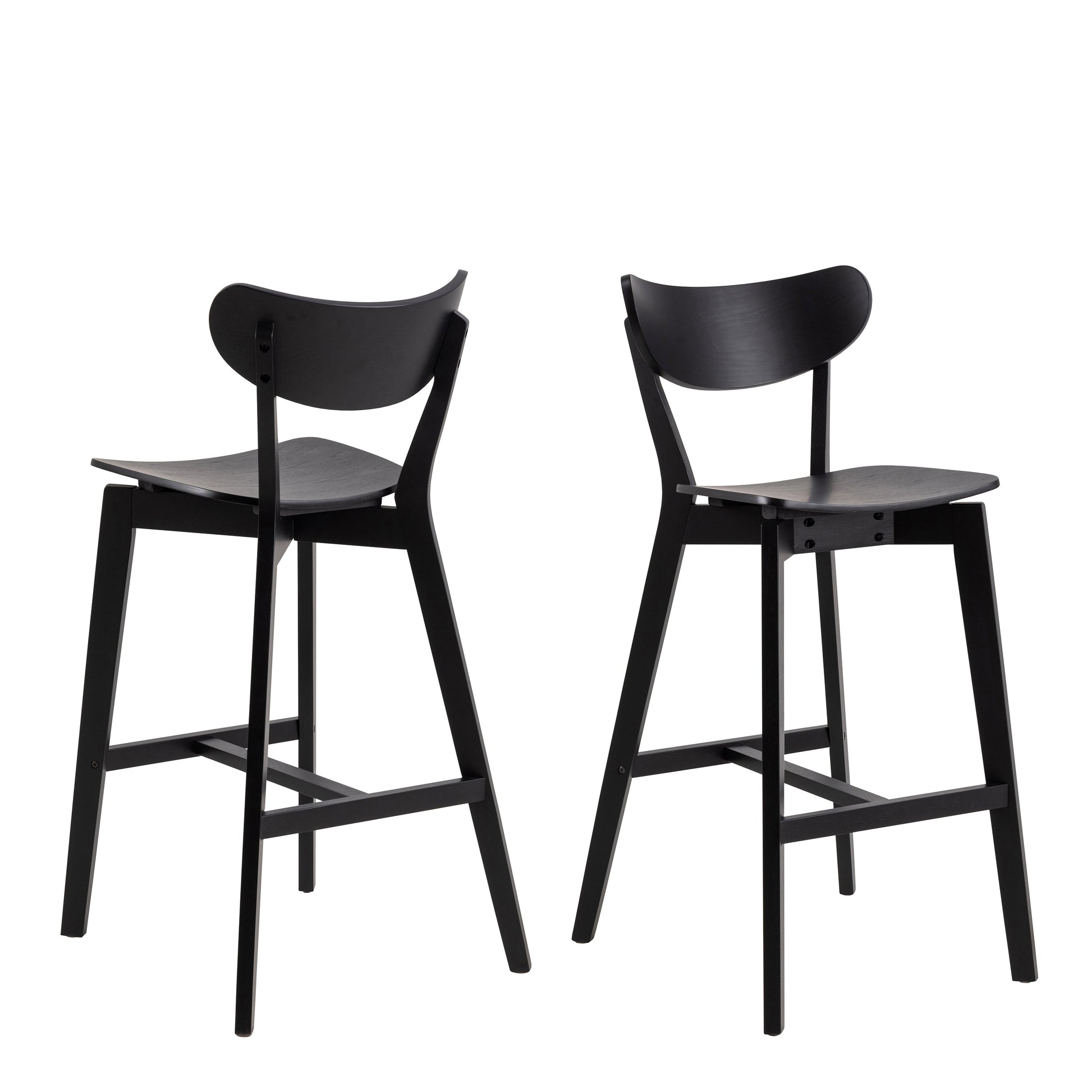 Cote | Furniture Roxby Bar Stools Black (Set of 2) Roxby,  Bar Stools 90A0000099436